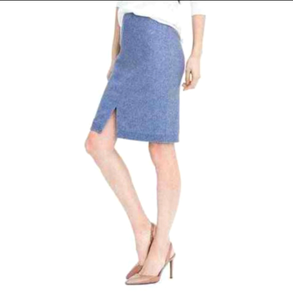 Banana Republic Blue Pencil Skirt